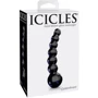 Анальная пробка Icicles No 66 Black, 12x3.5 см, черный: Наличие вибрации Нет