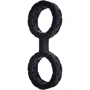 Наручники силіконові Doc Johnson The Cuffs Large - Black: Виробник Doc Johnson