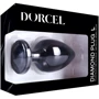 Металева анальна пробка із кристалом Dorcel - Diamond Plug Black S: Тип Анальные пробки