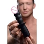 Анальный вибратор с рукоятью The Handler 10x Silicone Vibrating Thruster