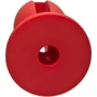 Силіконова анальна пробка Doc Johnson Kink Lube Luge Premium Silicone Plug 6 ", 14х5 см, червоний: Для кого унісекс