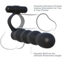 Насадки для двойного проникновения Pipedream Fantasy C-Ringz Posable Partner Double Penetrator (PD593023): Назначение Для двойного проникновения