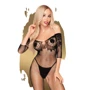 Бодистокинг сетка с рукавами Penthouse HIGH PROFILE (черный, XL)
