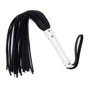 Флоггер из комбинированной кожи Flirty COMBO Leather - Black & White, BM-00029: Производитель Flirty