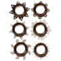 Набір ерекційних кілець Linx Tickler Set Textured Ring Smoke