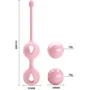 Вагинальные шарики Pretty Love Kegel Tighten Up I Flesh (розовый): Наличие вибрации Нет