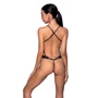 Боди из эко-кожи Passion Tamaris Body black L/XL: с ремешками и перфорацией: Применение На тело