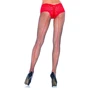 Колготки-сеточка Leg Avenue со швом сзади и кружевными трусиками