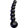 Анальная пробка Icicles No 66 Black, 12x3.5 см, черный