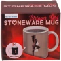 Чашка з термоефектом OOTB Stoneware Mug Stripper Girl фото 3