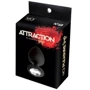 Анальная пробка с кристаллом MAI Attraction Toys №48 Black М: Тип Анальные пробки