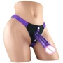Страпон Climax Strap-on Ice Dong & Harness set, фіолетовий: Тип Реалістичні
