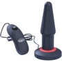 Анальная пробка с вибрацией Malesation Dual Layer Silicone Plug Vibe L