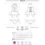 Комплект Obsessive 859-COR-1 corset, S / M: Для кого Для жінок