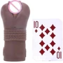 Мастурбатор CyberSkin CyberStroker Pussy and Ass, Dark: Матеріал Кібершкіра
