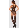 Бодистокинг Obsessive Bodystocking F239 black S/M/L: Для кого Для женщин