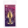 Анальная пробка, Gold Amethyst, S: Для кого Унисекс