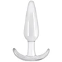 Анальный стимулятор Jelly Rancher T-Plug Smooth 8x3 см, прозрачный
