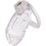 Клетка для пениса LOCKINK Sevanda Plastic Penis Chastity Cage - Transparent фото 4