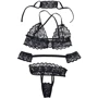 Ігровий костюм Полонянка NDS 0817 Black M/L (14667): Матеріал Полиамид