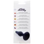 Анальная пробка Silicone Plug Black - Medium (BS6400092): Наличие вибрации Нет