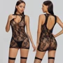 Пеньюар-сітка NDS 8516 Вlack One Size (22242): Вид Пеньюары
