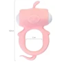 Виброкольцо Toyfa A-Toys KEAR Cock Ring Рink: Цвет розовый
