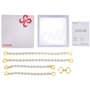 Жемчужные фиксаторы для рук и ног LOCKINK Pearl Handcuffs & Anklecuffs фото 10