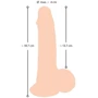 Фалоімітатор Orion Nature Skin Dildo With Movable Skin: Призначення Вагінальні