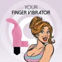 Вибратор на палец FeelzToys Magic Finger Vibrator Pink: Назначение На палец