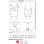Эротический корсет с подвязками Obsessive 810-COR-1, L/XL: Для кого Для женщин