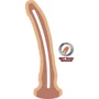 Реалистичный фаллоимитатор из киберкожи ToyJoy Get Real Dual Density Dong 9, 20х4 см: Назначение Анальные