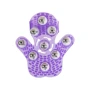 Simple & True Roller Balls Massager перчатка для массажа, пурпурный: Наличие вибрации Нет
