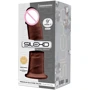 Фаллоимитатор SilexD Oscar Brown (MODEL 2 size 9in) двухслойный: Назначение Вагинальные