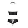 Комплект из эко-кожи Nancy Bikini black 6XL/7XL - Passion: Для кого Для женщин