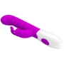 Вібратор-кролик із великою головкою Pretty Love Scentaur Clit Vibrator Purple: Довжина, см 20.6