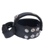 Подвійне ерекційне кільце Topco Sales Kinky Cock Ring & Ball Harness: Колір чорний