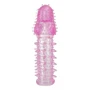 Насадка на пенис Textured Penis Extender and Vibe Sleeve: Наличие вибрации Нет