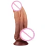 Фаллоимитатор LoveToy Dual-Layered Silicone Nature Cock 10" Brown