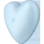Кліторальний стимулятор Satisfyer Cutie Heart із вібрацією blue: Тип і форма Вібромасажер