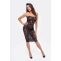 Платье Noir Handmade F301 Catalyst lace up midi dress Вlack, XXL: Страна-производитель товара Польша