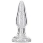 Скляний анальний затор Pillow Talk - Fancy - Luxurious Glass Anal Plug