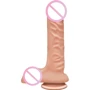 Фаллоимитатор Doc Johnson The D - Super D - 8 Inch With Balls - ULTRASKYN