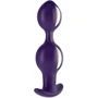 Анальные шарики Fun Factory B BALLS white - dark violet: Для кого Унисекс
