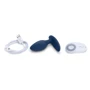 We-Vibe Ditto - смарт-пробка з дистанційним управлінням, 7.5x3.1 см, блакитний: Тип Анальні пробки