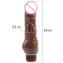 Вибратор CHISA 7.8” Vibe Cock - Brown, 291647: Назначение Вагинальные
