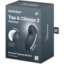 Вібростимулятор-пульсатор Satisfyer Tap & Climax 2 Grey: Довжина, см 11