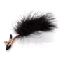 CalExotics Entice Feather Nipplettes украшение для груди: Цвет черный