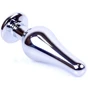 Анальная пробка с кристаллом BOSS of TOYS Boss Series - Jewellery Silver BUTT PLUG Green, BS6400078: Для кого Унисекс