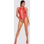 Ажурне боді з відкритою спиною Obsessive B120 red S/M/L: Фасон Бесшовные
